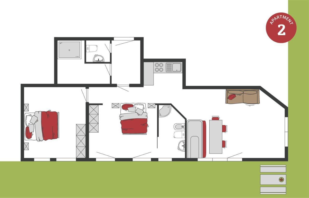 Peil Highend-Basic Apartments Innichen Rum bild